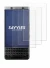 Image de l'appareil BlackBerry Keyone avec une grande variété de protections d'écran.