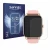 Face avant d’un emballage produit avec le logo de la marque Savvies. À côté, l’appareil Sross Smartwatch 1.83" est représenté 