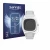 Face avant d’un emballage produit avec le logo de la marque Savvies. À côté, l’appareil Timex Reissue 1983 E est représenté av
