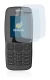 Image de l'appareil Nokia 106 2018 avec une grande variété de protections d'écran.