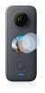 Image de l'appareil Insta360 One X2 avec une grande variété de protections d'écran.