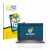 Face avant d’un emballage produit avec le logo de la marque BROTECT. À côté, l’appareil Dell Latitude 5430 Touch est représent