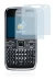 Image de l'appareil Nokia E72 avec une grande variété de protections d'écran.