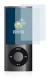Image de l'appareil Apple iPod nano 2009 (5ème Gen.) avec une grande variété de protections d'écran.