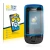 Face avant d’un emballage produit avec le logo de la marque BROTECT. À côté, l’appareil Nokia C2-05 est représenté avec la pro