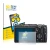 Face avant d’un emballage produit avec le logo de la marque BROTECT. À côté, l’appareil Ricoh GR II 2015 est représenté avec l