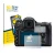 Face avant d’un emballage produit avec le logo de la marque BROTECT. À côté, l’appareil Nikon D500 est représenté avec la prot