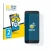Face avant d’un emballage produit avec le logo de la marque BROTECT. À côté, l’appareil Fairphone 3 est représenté avec la pro