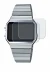 Image de l'appareil Casio A700WE avec une grande variété de protections d'écran.