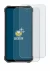 Image de l'appareil Oukitel WP27 avec une grande variété de protections d'écran.