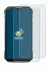 Image de l'appareil Doogee S Cyber avec une grande variété de protections d'écran.