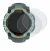 Image de l'appareil Garmin Instinct 3 AMOLED (50 mm) avec une grande variété de protections d'écran.