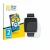 Face avant d’un emballage produit avec le logo de la marque BROTECT. À côté, l’appareil Amazfit Active 2 (rectangulaire) est r