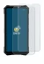 Image de l'appareil Doogee V50 Pro avec une grande variété de protections d'écran.