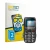Face avant d’un emballage produit avec le logo de la marque BROTECT. À côté, l’appareil artfone 4G est représenté avec la prot