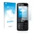 Face avant d’un emballage produit avec le logo de la marque upscreen. À côté, l’appareil Nokia 6300 2007 est représenté avec l