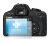 Image de l'appareil Canon EOS 450D avec une grande variété de protections d'écran.