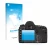 Face avant d’un emballage produit avec le logo de la marque upscreen. À côté, l’appareil Canon EOS 5D Mark II est représenté a