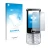 Face avant d’un emballage produit avec le logo de la marque upscreen. À côté, l’appareil Nokia 6700 classic est représenté ave