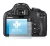 Image de l'appareil Canon EOS 500D avec une grande variété de protections d'écran.
