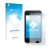 Face avant d’un emballage produit avec le logo de la marque upscreen. À côté, l’appareil Apple iPhone 3GS est représenté avec 