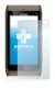 Image de l'appareil Nokia n8 avec une grande variété de protections d'écran.
