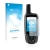 Face avant d’un emballage produit avec le logo de la marque upscreen. À côté, l’appareil Garmin GPSMAP 62st est représenté ave