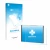 Face avant d’un emballage produit avec le logo de la marque upscreen. À côté, l’appareil Siemens Simatic MP 377 12" Touch est 