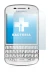 Image de l'appareil BlackBerry Q10 avec une grande variété de protections d'écran.