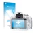 Face avant d’un emballage produit avec le logo de la marque upscreen. À côté, l’appareil Canon EOS 100D est représenté avec la