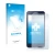 Face avant d’un emballage produit avec le logo de la marque upscreen. À côté, l’appareil Samsung Galaxy A3 2015 est représenté