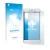 Face avant d’un emballage produit avec le logo de la marque upscreen. À côté, l’appareil Gionee Marathon M4 est représenté ave