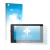 Face avant d’un emballage produit avec le logo de la marque upscreen. À côté, l’appareil Garmin DriveTrack 70LM est représenté
