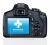 Image de l'appareil Canon EOS 2000D avec une grande variété de protections d'écran.