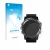 Face avant d’un emballage produit avec le logo de la marque upscreen. À côté, l’appareil Garmin Descent Mk1 est représenté ave