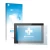 Face avant d’un emballage produit avec le logo de la marque upscreen. À côté, l’appareil Lenovo Tablet 10 (3ème Gen.) est repr