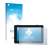 Face avant d’un emballage produit avec le logo de la marque upscreen. À côté, l’appareil Feelworld F6 Plus est représenté avec