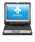 Image de l'appareil Panasonic Toughbook CF-33 avec une grande variété de protections d'écran.