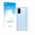 Face avant d’un emballage produit avec le logo de la marque upscreen. À côté, l’appareil Samsung Galaxy S20 5G (Arrière) est r