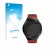 Face avant d’un emballage produit avec le logo de la marque upscreen. À côté, l’appareil Huawei Watch GT 2e est représenté ave