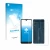 Face avant d’un emballage produit avec le logo de la marque upscreen. À côté, l’appareil Alcatel 1S 2020 (Avant+Arrière) est r