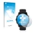 Face avant d’un emballage produit avec le logo de la marque upscreen. À côté, l’appareil Garmin Forerunner 945 LTE est représe