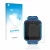 Face avant d’un emballage produit avec le logo de la marque upscreen. À côté, l’appareil TCL Movetime Family Watch 2 est repré