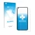 Face avant d’un emballage produit avec le logo de la marque upscreen. À côté, l’appareil Nothing Phone (1) est représenté avec
