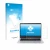 Face avant d’un emballage produit avec le logo de la marque upscreen. À côté, l’appareil Acer Chromebook Spin 314 CB314-2HT es