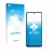 Face avant d’un emballage produit avec le logo de la marque upscreen. À côté, l’appareil Oppo A58 4G est représenté avec la pr