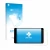 Face avant d’un emballage produit avec le logo de la marque upscreen. À côté, l’appareil Zontes 350D est représenté avec la pr