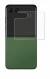 Image de l'appareil Motorola Razr 50 (Affichage arrière) avec une grande variété de protections d'écran.