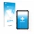 Face avant d’un emballage produit avec le logo de la marque upscreen. À côté, l’appareil Ulefone Armor Pad 4 Ultra est représe