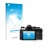 Face avant d’un emballage produit avec le logo de la marque upscreen. À côté, l’appareil Olympus OM System OM-5 Mark II est re